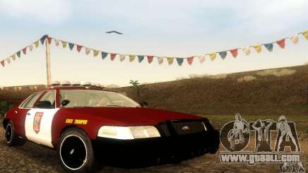 Ford Crown Victoria Minnesota Police for GTA San Andreas