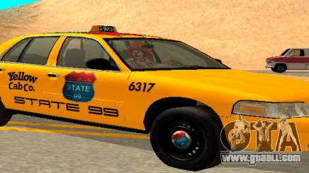 Ford Crown Victoria 2003 Taxi for state 99 for GTA San Andreas