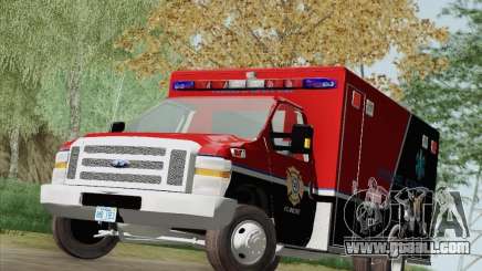 Ford E-350 AMR. Bone County Ambulance for GTA San Andreas