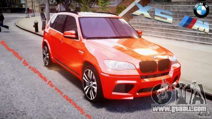 BMW X5M Chrome for GTA 4