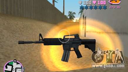 M4 from Counter Strike Source for GTA Vice City