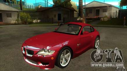 BMW Z4 - Stock for GTA San Andreas