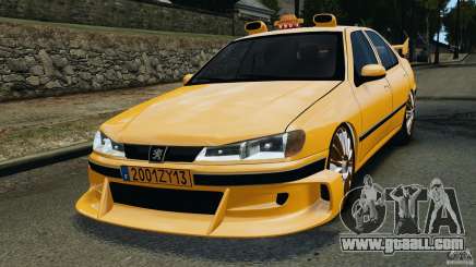 Peugeot 406 Taxi for GTA 4