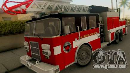 Pierce Firetruck Ladder SA Fire Department for GTA San Andreas