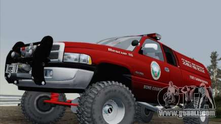 Dodge Ram 3500 Search &amp; Rescue for GTA San Andreas