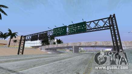 Road signs v1.2 for GTA San Andreas