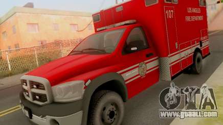 Dodge Ram 1500 LAFD Paramedic for GTA San Andreas