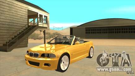 BMW E46 M3 Cabrio for GTA San Andreas