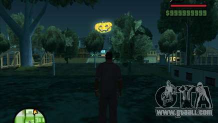 Happy Halloween Mod for GTA San Andreas