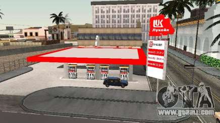 The Lukoil Gas Station for GTA San Andreas