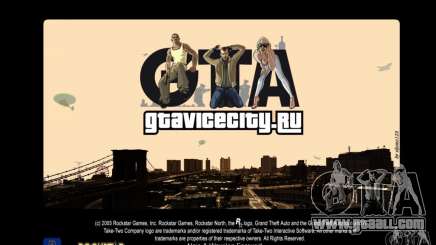 GTAViciCity.RU LoadScreens for GTA San Andreas