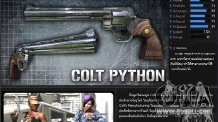 [Point Blank] Colt Python for GTA San Andreas
