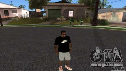 T-shirt By Nike for GTA San Andreas