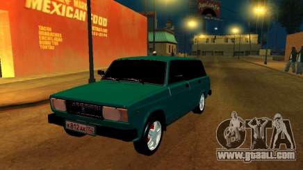 VAZ 2104 turquoise for GTA San Andreas