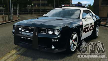 Dodge Challenger SRT8 392 2012 Police [ELS][EPM] for GTA 4