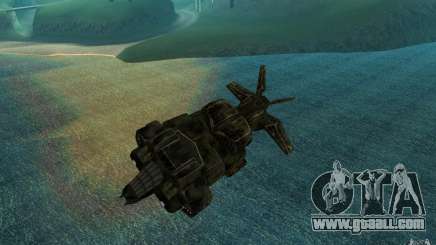 The shuttle from the game Aliens vs Predator 3 for GTA San Andreas