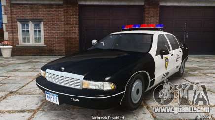 Chevrolet Caprice 1991 Police for GTA 4
