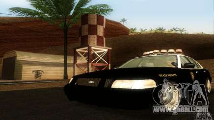 Ford Crown Victoria Wyoming Police for GTA San Andreas