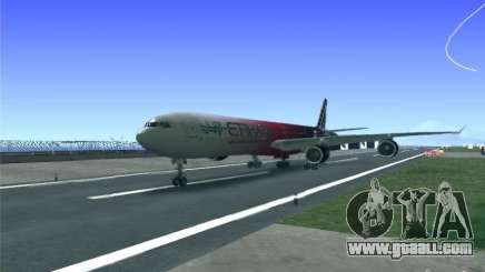Airbus A340-600 Etihad Airways F1 Livrey for GTA San Andreas
