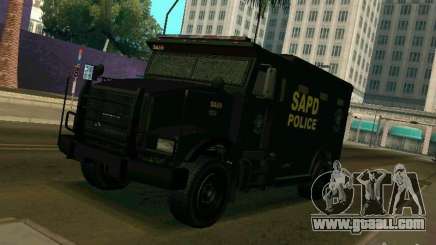 Stokade SAPD SWAT Van for GTA San Andreas