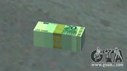 Euro money mod v 1.5 20 euros I for GTA San Andreas