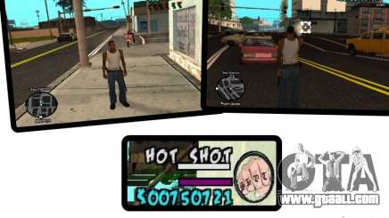 HUD by Hot Shot v.2.2 for SAMP for GTA San Andreas