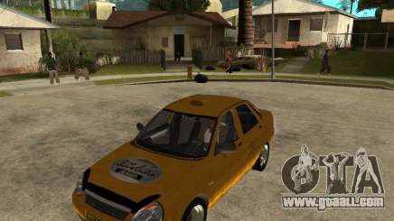 LADA 2170 "priora" Taxi for GTA San Andreas