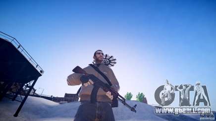 The new AK-47 for GTA 4