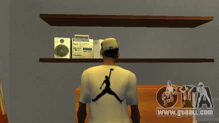 Nike Air Jordan - T-Shirt for GTA San Andreas