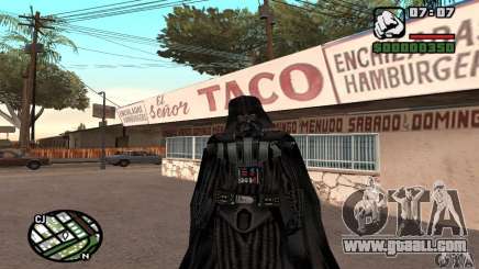 Darth Vader for GTA San Andreas