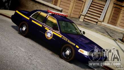 Ford Crown Victoria New York State Patrol [ELS] for GTA 4