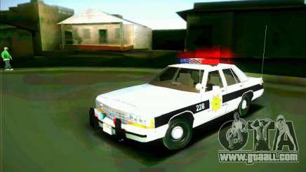 Ford Crown Victoria LTD 1991 HILL-VALLEY Police for GTA San Andreas