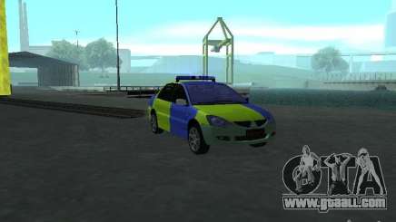 Mitsubishi Lancer Police for GTA San Andreas