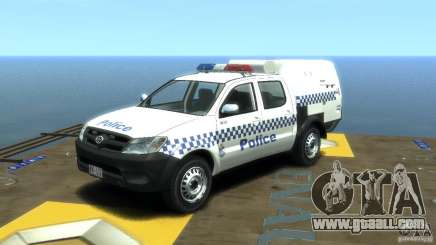 Toyota Hilux Australian Police ELS for GTA 4