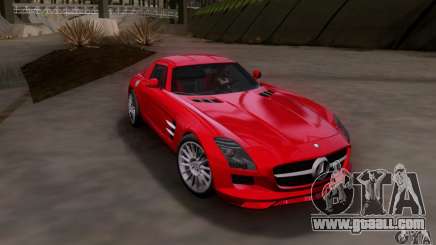 Mercedes-Benz SLS AMG V12 TT Black Revel for GTA San Andreas