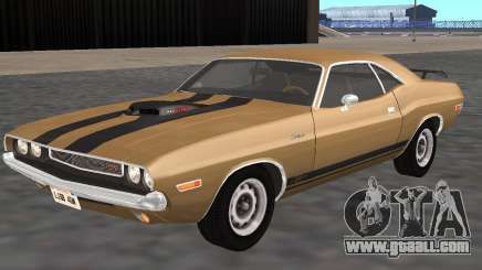 Dodge Challenger 440 Six Pack 1970 for GTA San Andreas