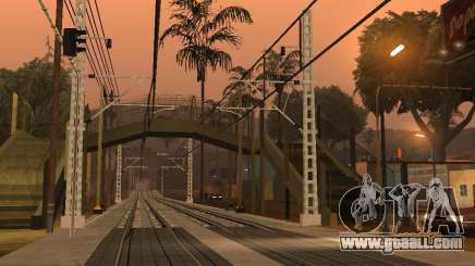 High speed RAILWAY line for GTA San Andreas