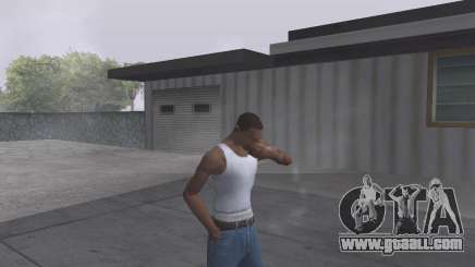 The ability to smoke for GTA San Andreas