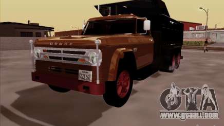 Dodge Dumper for GTA San Andreas