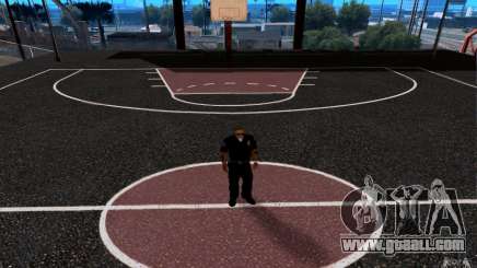 The new basketball court for GTA San Andreas