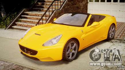 Ferrari California v1.0 for GTA 4