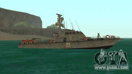Military boat from CODMW3 for GTA San Andreas