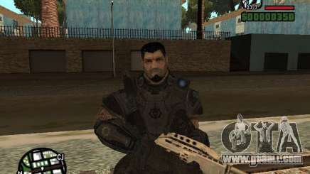 Dominic Santiago from Gears of War 2 for GTA San Andreas