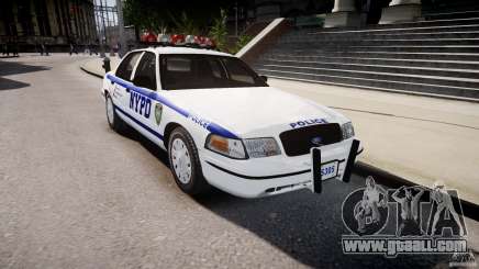 Ford Crown Victoria Police Department 2008 NYPD for GTA 4