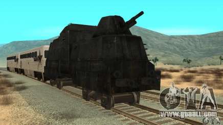 German armoured train of the second world for GTA San Andreas