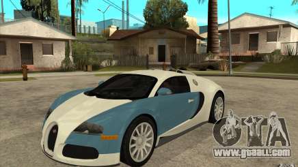 Bugatti Veyron Final for GTA San Andreas