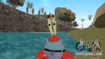 Mr. Krabs for GTA San Andreas