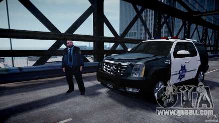 Cadillac Escalade Police V2.0 Final for GTA 4