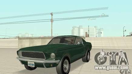 Ford Mustang Bullitt 1968 v.2 for GTA San Andreas