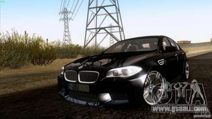 BMW M5 2012 for GTA San Andreas
